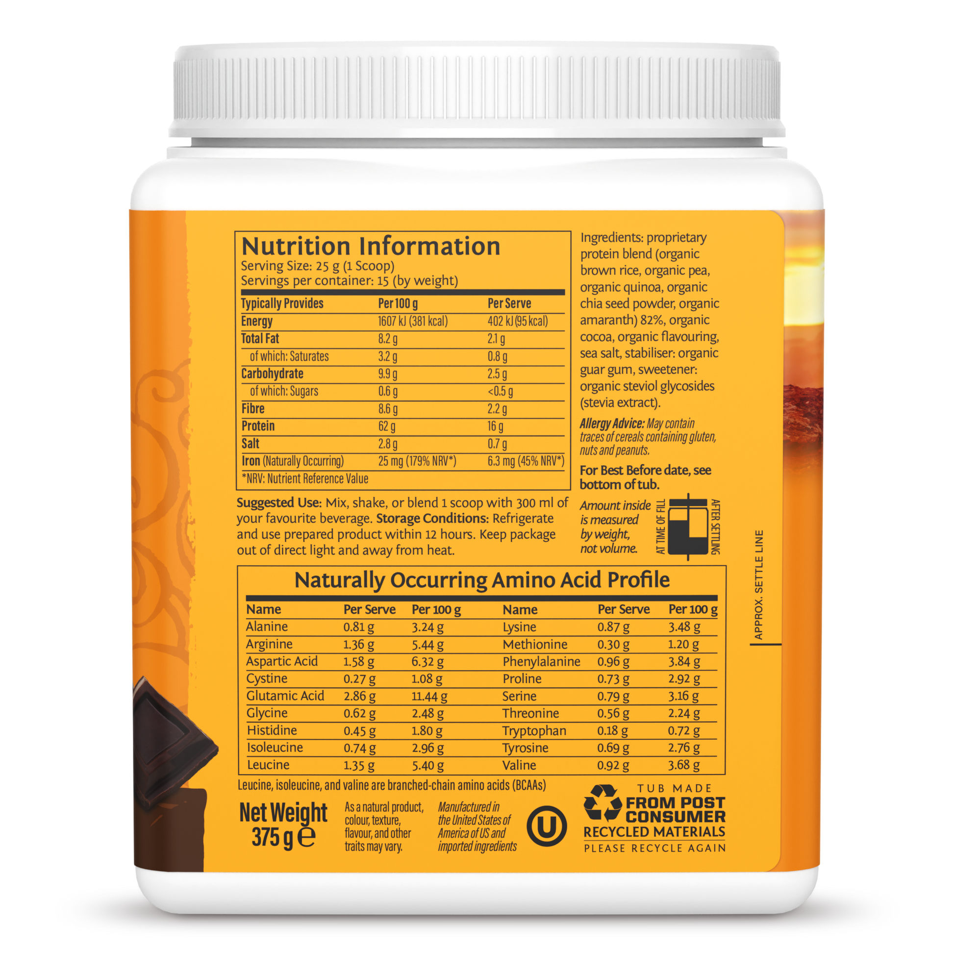 Sunwarrior Classic Plus Protein