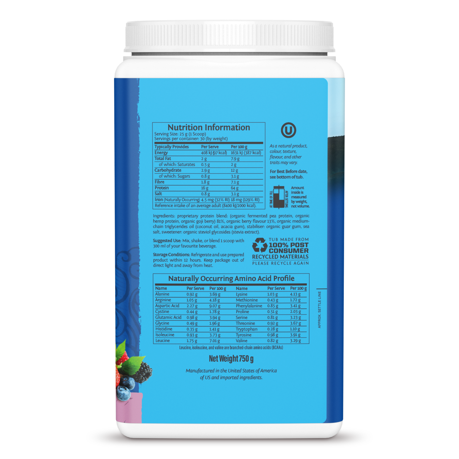 Sunwarrior Warrior Blend Protein