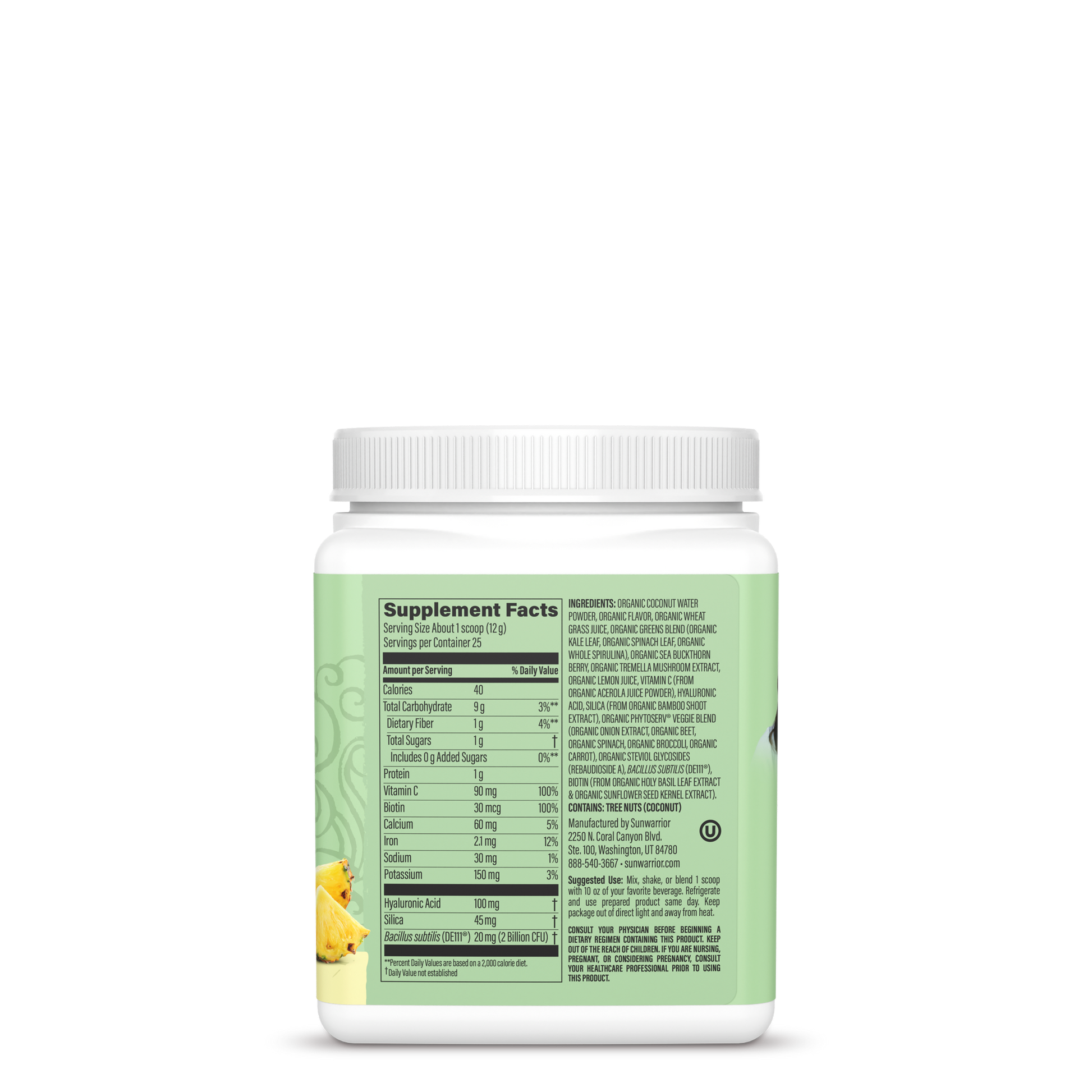 Sunwarrior Beauty Greens Collagen Booster