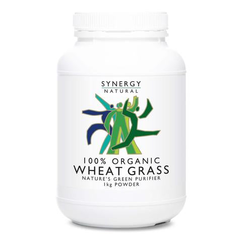 Synergy Natural Wheat Grass Organic 100g powder