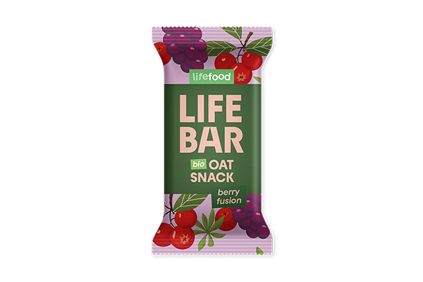 Lifefood Organic LIFEBAR Oat Snack
