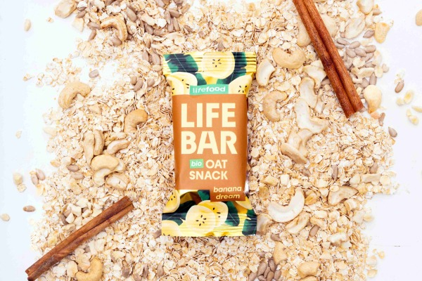 Lifefood Organic LIFEBAR Oat Snack