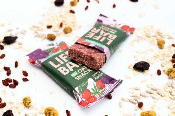 Lifefood Organic LIFEBAR Oat Snack