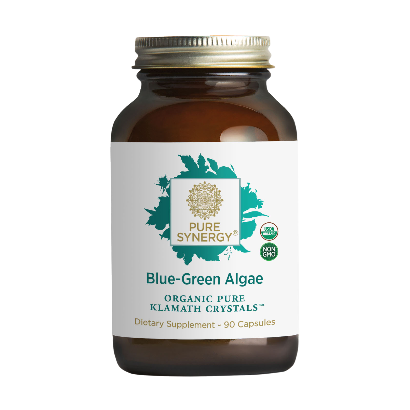 The Synergy Company Organic Blue-Green Algae Capsules