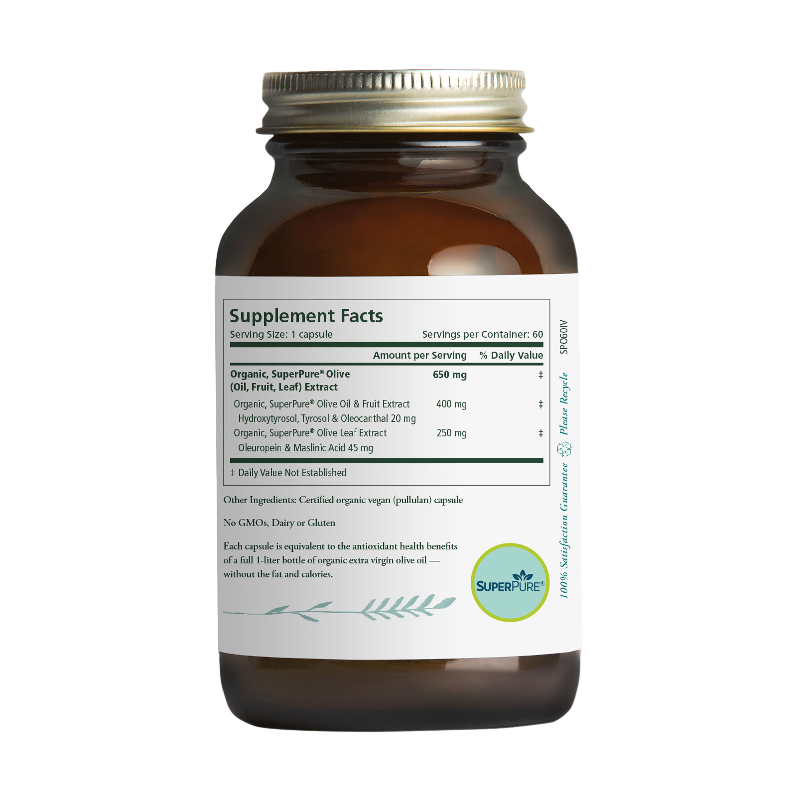 The Synergy Company SuperPure® Olive Extract