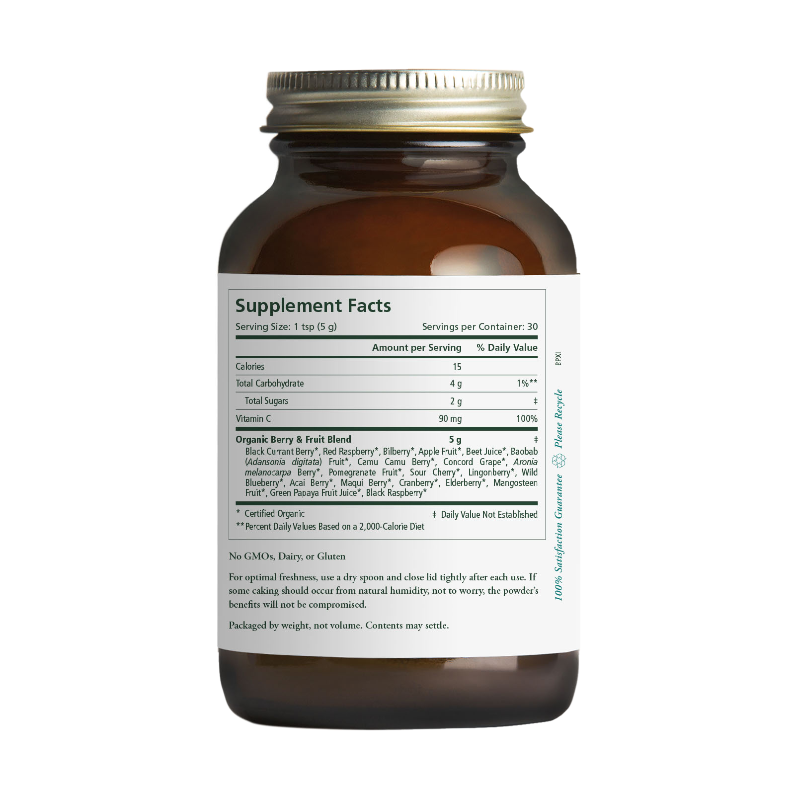 The Synergy Company Organic Berry Power
