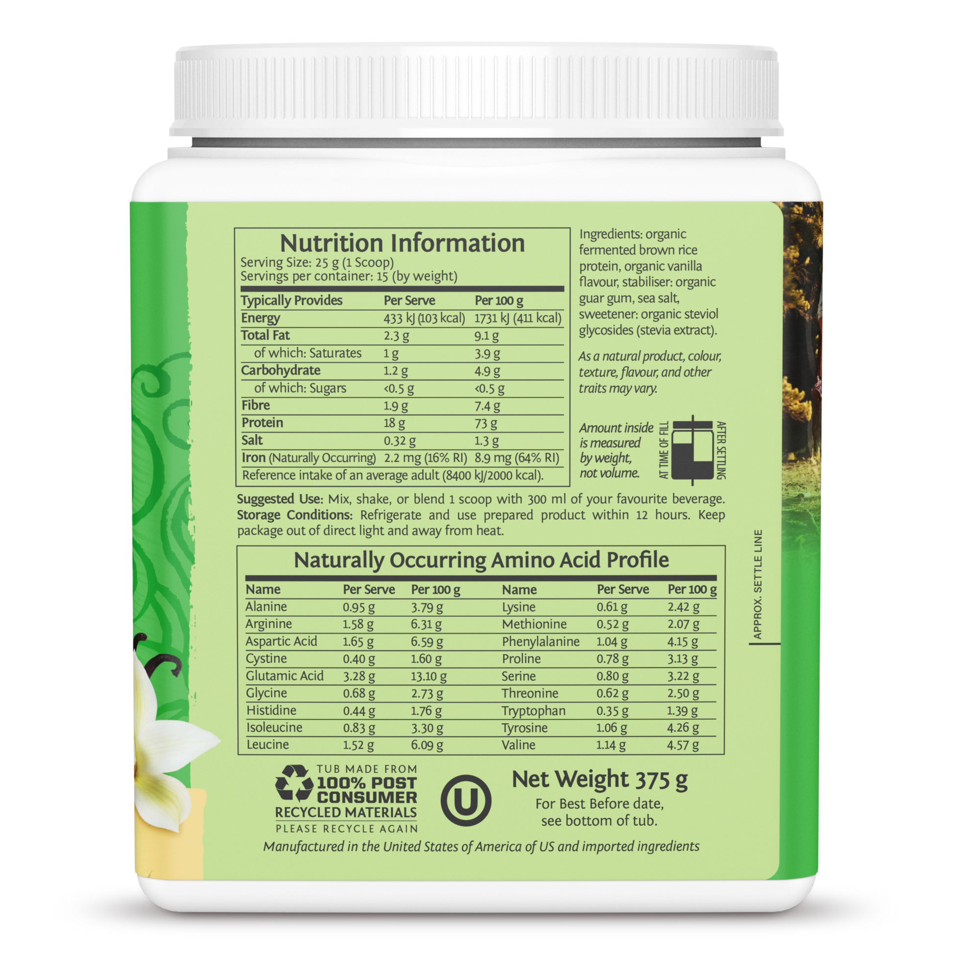Sunwarrior Classic Protein Powder